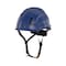 Defender Safety Safety Helmets, H2 Series, Acrylonitrile Butadiene Styrene (ABS), Ratchet, Type 2, Class E, Blue H2-EH-03 - alternate 1